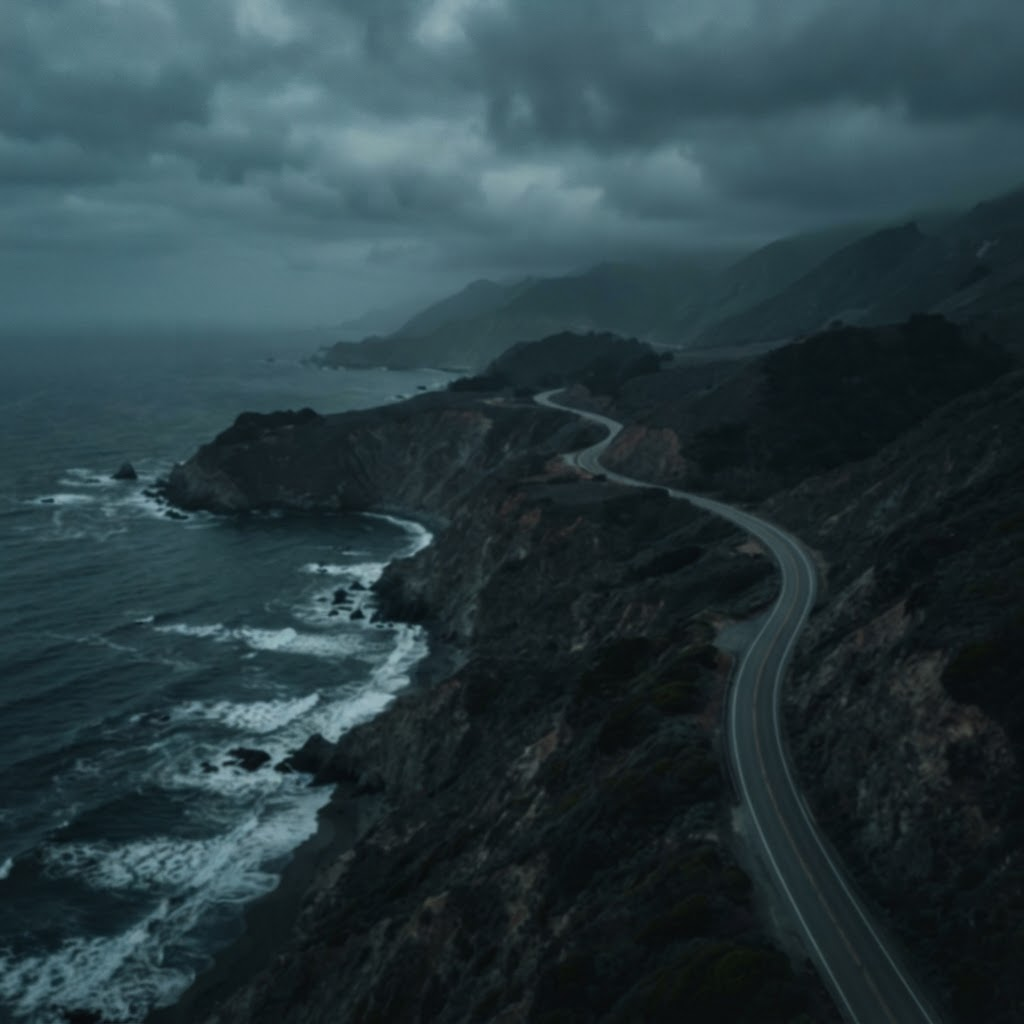Escena de accidente en el fondo